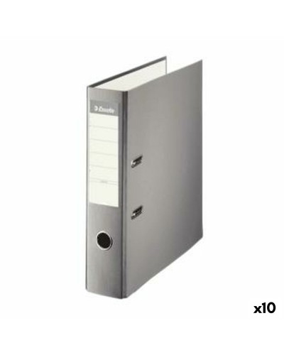 Map met hendelboog Esselte Grijs A4 (10 Stuks)