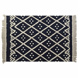 DKD Home Decor Tapis Beige Marine (160x230cm) - Doux et Confortable pour Salons et Chambres
