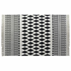 Tapijt DKD Home Decor Zwart Wit (160 x 250 x 0,7 cm)