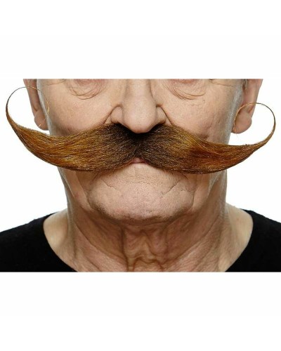 Mis Otros Yo Bigotes Falsos Castaños - Accesorio Disfraz Travesura
