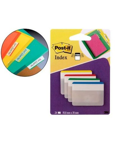 Post-it Índice Multicolor 50,8 x 38 mm (6 paquetes)
