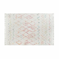 Tapijt DKD Home Decor Multicolour Ruiten 160 x 230 x 0,7 cm