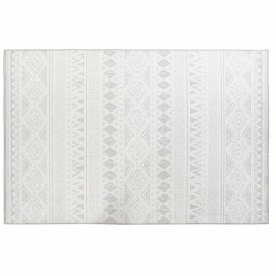Ikat-Teppich Beige Weiß DKD Home Decor: Zeitlose Eleganz für jedes Ambiente

