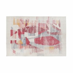 DKD Home Decor Abstrakter Teppich Mehrfarbig (160 x 230 cm) - Verleihen Sie Ihrer Einrichtung Farbe und Komfort

