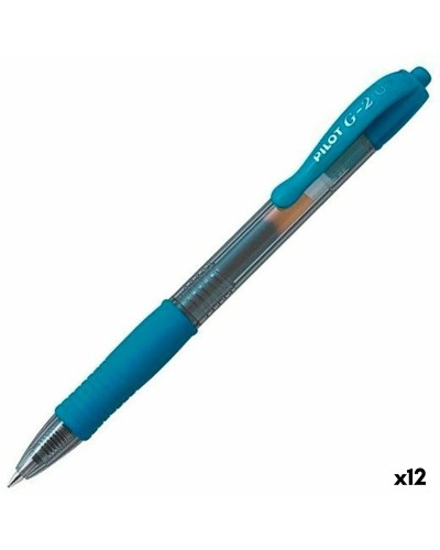 Gelpen Pilot G-2 Blauw Turkoois 0,4 mm (12 Stuks)