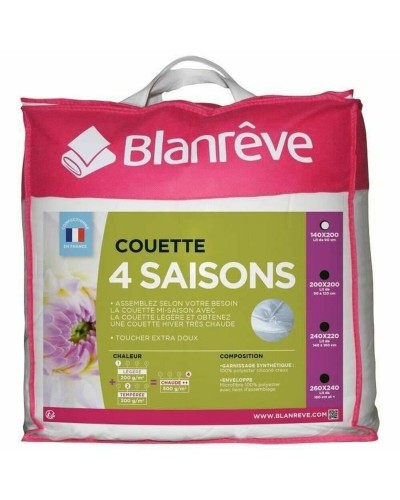 Blanreve White Quilt, Double 140x200 cm, Soft and Comfortable
