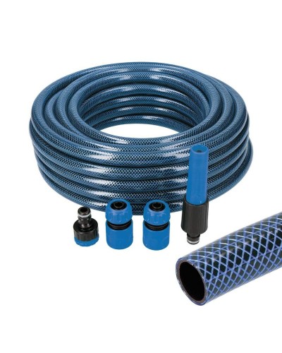 Tubo flessibile EDM Azzurro 20 mm x 25 m - 5/8" - Kit Completo con Accessori