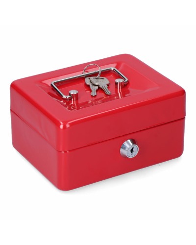 Boîte de collecte Micel CFC09 - 15,2 x 11,8 x 8 cm - Rouge - Acier
