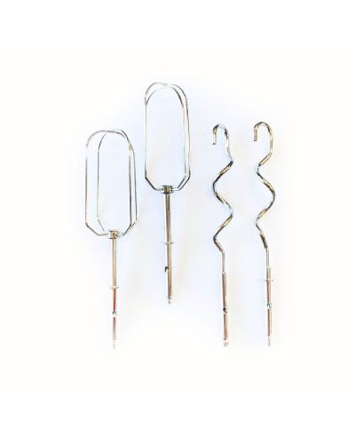 EDM Fouets de Rechange en Acier Inoxydable 2 Pièces - Pièces de Rechange pour Robots de Cuisine
