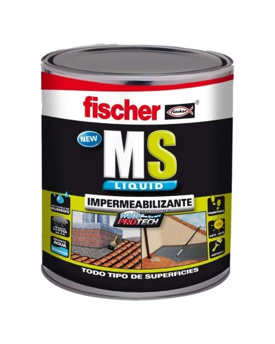 Vedenkestävä Fischer MS 534615 Harmaa 1 kg