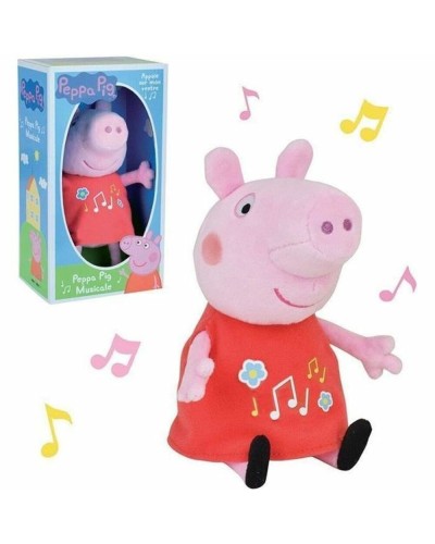 Jemini Peluche Peppa Pig Musicale 20cm - Morbido e Coccole
