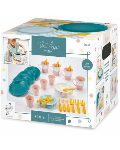 Ecoiffier Set Vaisselle Jouet 32 pièces - Cuisine Enfants
