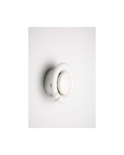 Diffuseur d'aération encastrable Fepre Koppa Blanc, 100 mm
