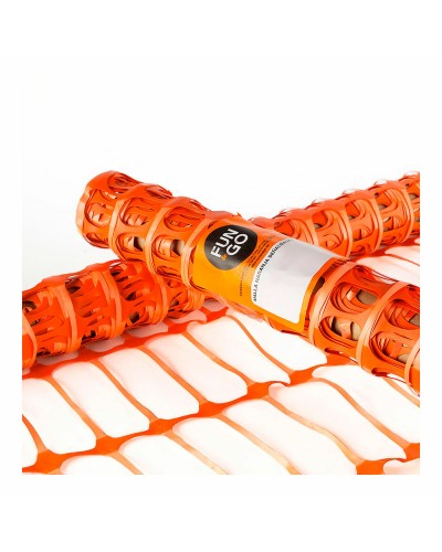 Fun&Go Red de Señalización de Seguridad Naranja en Polipropileno 1 m x 50 m
