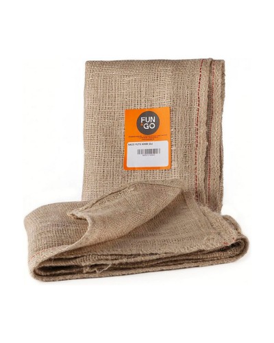 Zak Fun&Go   Bruin 50 x 80 cm Jute (2 Stuks)