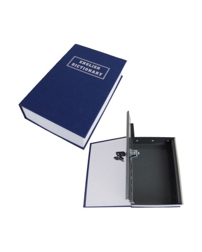 Cassetta di sicurezza Bensontools | A forma di Libro | 24x15,5x5,5cm | Acciaio | Protezione per valore