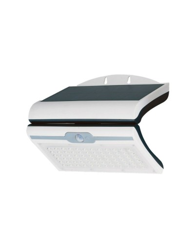 Applique LED Solare EDM - Sensore di Movimento, 6500 K, 6 W, 430 Lm