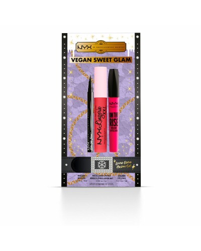 Sminkset NYX Vegan Sweet Glam Begränsad utgåva 3 Delar
