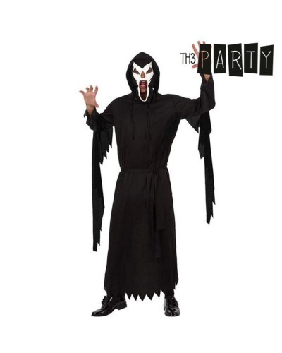 Costume Adulti Nero M/L (2 pz) - Travestimento Party Halloween
