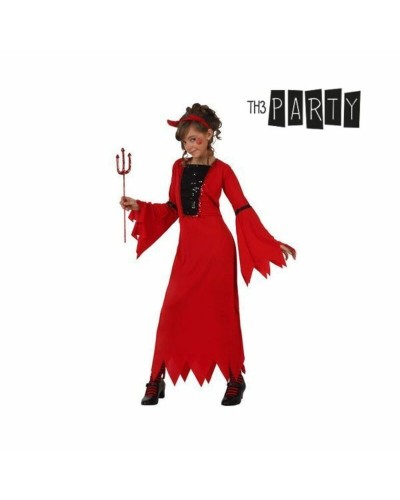 Kostuums voor Kinderen Th3 Party 5254 Rood Demon (2 Onderdelen)