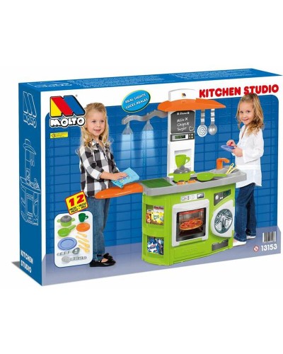 Moltó K Kitchen Studio - Spielküche Kinder 80cm - Spaß Garantiert!

