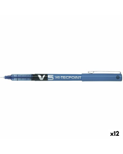 Penna för flytande bläck Pilot V-5 Blå 0,3 mm (12 antal)