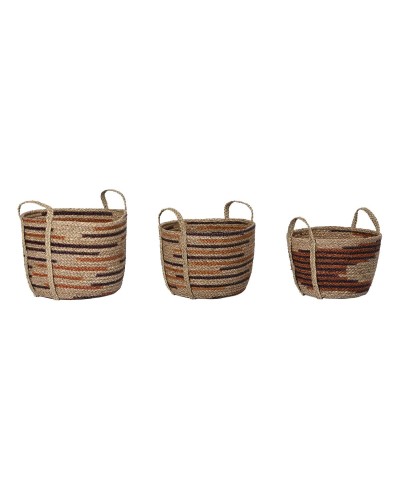 Boîte Décorative DKD Home Decor 38x38x41 cm | Style Bohème | Idéale pour la Décoration et l'Organisation

