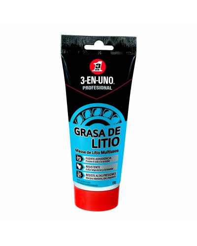 Grasso al Litio 3-in-One Multiuso da 400 ml per Ingranaggi Scoperti, Cerniere, Cuscinetti