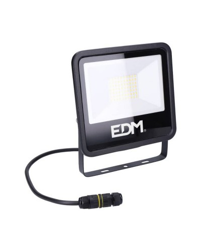 LED spotlight EDM Svart 50 W F 4000 Lm (6400 K)