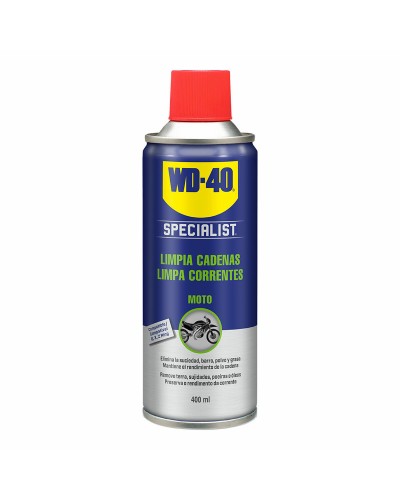WD-40 Specialist Nettoyant Chaîne Moto 400ml - Nettoyage en Profondeur

