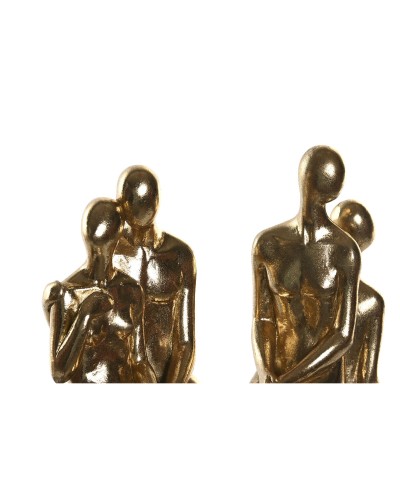 DKD Glam Bookend in Resin - 9 x 8 x 26 cm - Elegant and Robust
