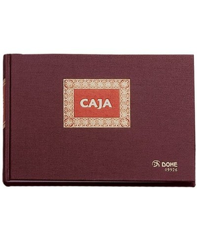 Kassenbuch DOHE Bordeaux 100 Blatt, Format Quart
