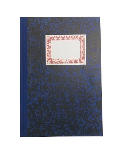 Libro de Cuentas DOHE A4, 100 Hojas, Color Azul
