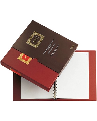 Notulenboek Miquelrius 4102 Bruin A4 100 Lakens