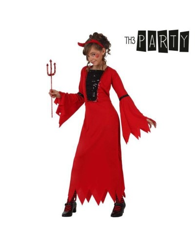 Kostuums voor Kinderen Th3 Party Rood Demon (2 Onderdelen)