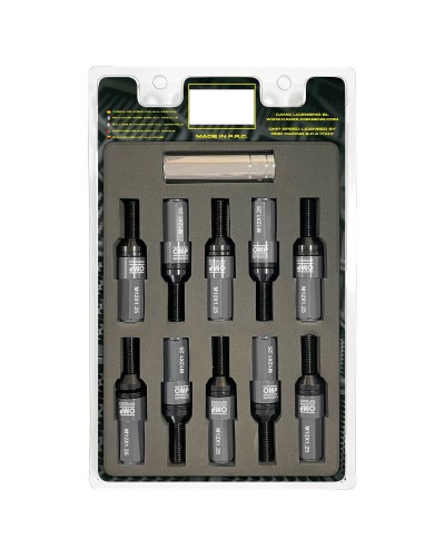 OMP Schrauben-Kit OMPS09971202 M12x1,25 28mm Silber - Motorsport Befestigung
