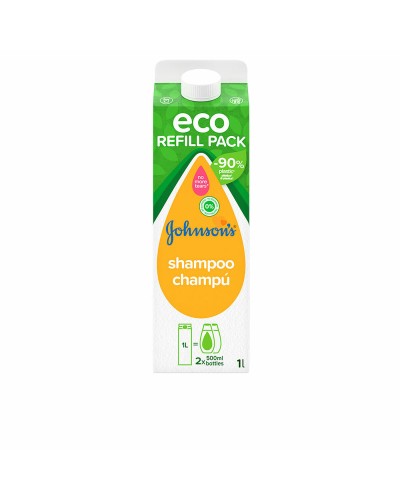 Johnson's Baby Eco Recharge Shampooing Doux 1L - Hypoallergénique
