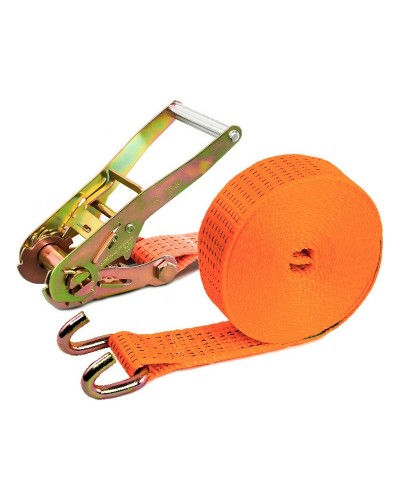 Denti di Arresto Ponsa Arancio 50 mm x 8,5 m | Alta Visibilità per Sicurezza Stradale