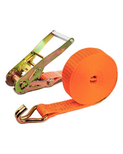 Tope de Retención Ponsa Naranja 50 mm x 8,5 m | Protección Salidas de Emergencia
