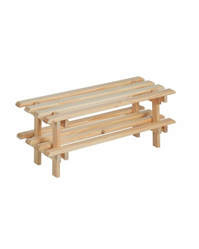 Astigarraga Evolution Shoe Rack Natural Pine Stackable | 30 x 25.9 x 75 cm | Shoe Organisation
