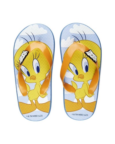 Strandtofflor för barn Looney Tunes Blå