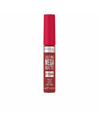 Rimmel London Lasting Mega Matte 500 Fire Starter - Rouge à Lèvres Liquide Longue Tenue
