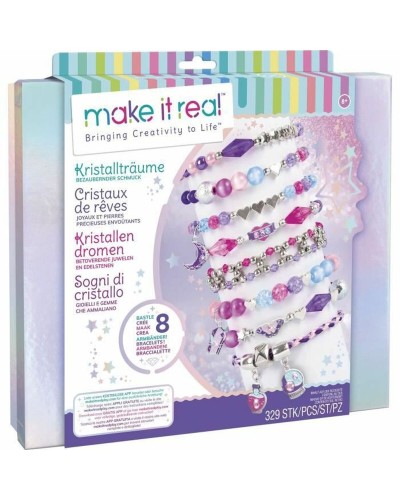 Make It Real Lansay : Kit de Bijoux DIY - Crée des Bracelets & Colliers
