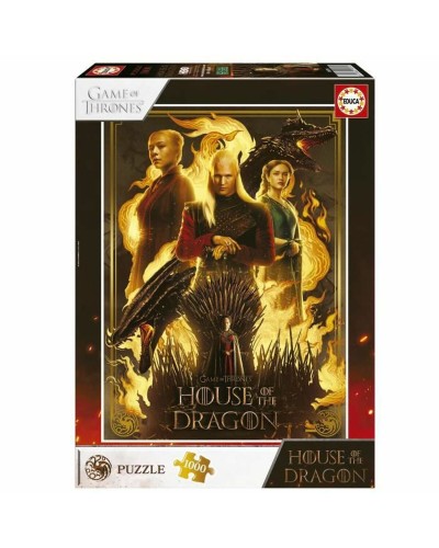 Educa Puzzle House of The Dragon 1000 Pieces - HBO TV Series
