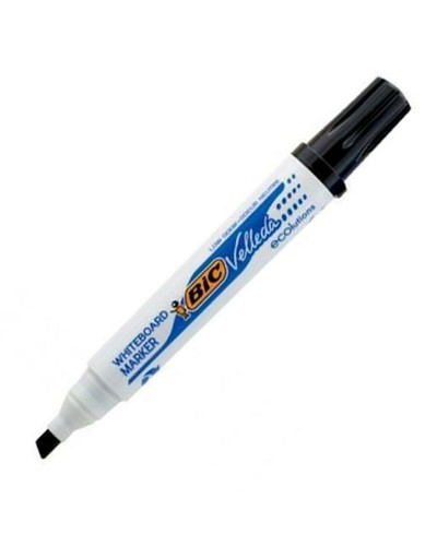 Vloeibare krijtstiften Bic Velleda 1751 Zwart (12 Onderdelen)