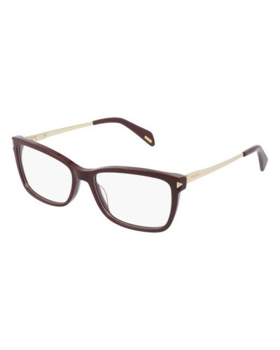 Police VPLA870AR3 : Monture de Lunettes Femme, Ø 53mm - Design Italien
