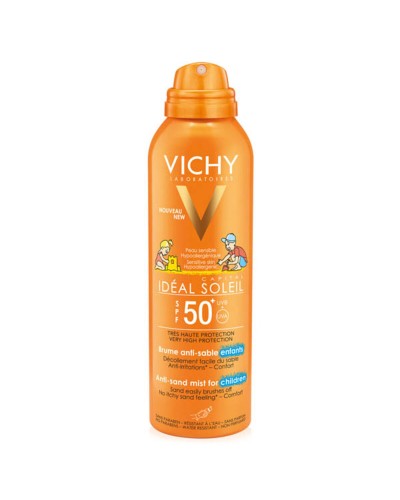 Spray solskydd Ideal Soleil Vichy MB001900 (200 ml) Spf 50 SPF 50+ 200 ml