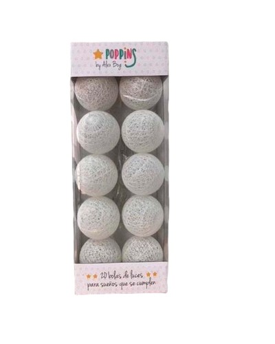 Bollenslinger LED Roymart Poppins Wit