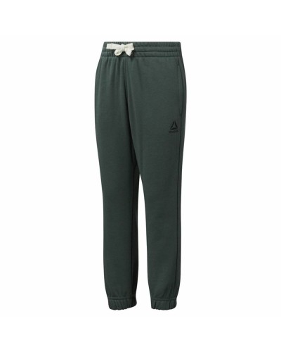 Reebok Pantalon de survêtement Enfant Essentials French Terry Olive - Confortable & Sportif
