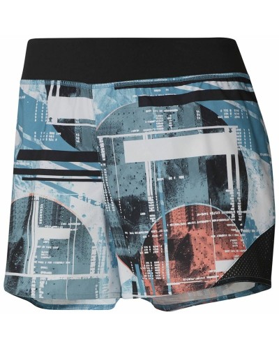 Reebok Wor Moonshift : Short de Sport Femme Bleu Ciel - Respirant
